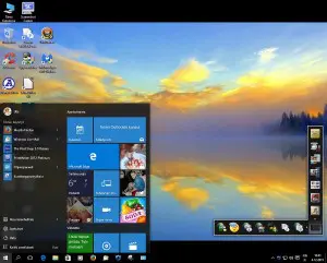 Windows 10 työpöytä